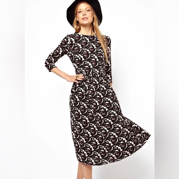 ASOS Boho Bold Pattern Dress - Picture 1 of 8